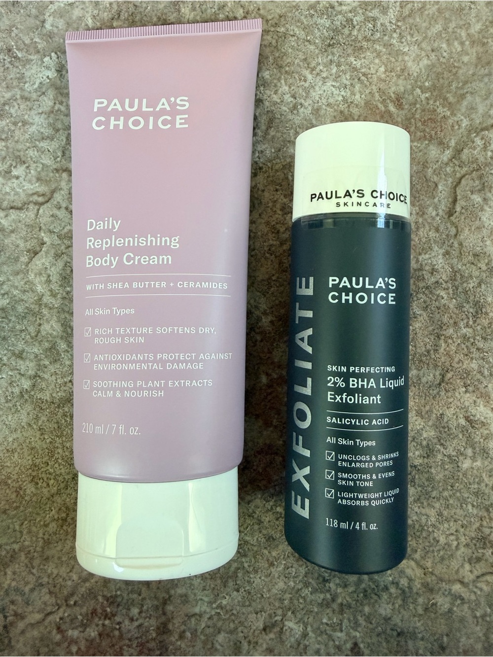 Paula's Choice BHA Head to Toe - BHA Liquid Exfoliant and Body Cream